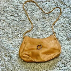 Small vintage fossil leather purse